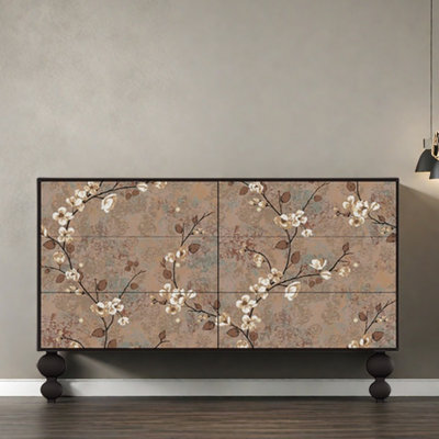 Commode d'appoint moderne à six tiroirs Modern