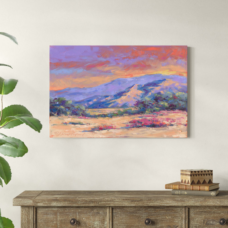 " Desert Dessert " Painting Print, 24" H x 36" W x 1.25" D