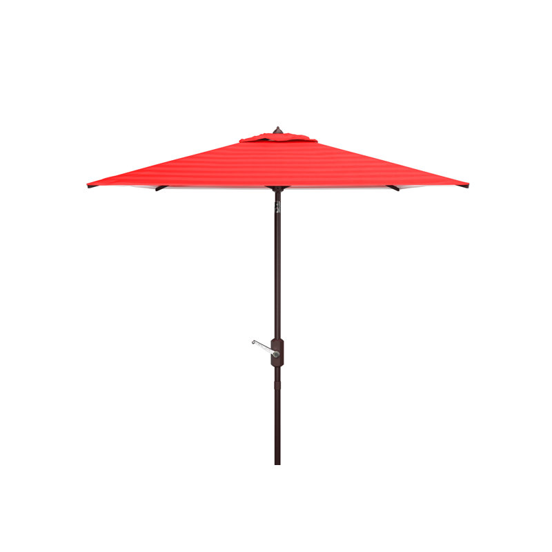 Parasol de marché carré 7,5 pi Toucha, Rouge
