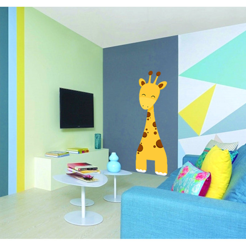Adhésif décoratif girafe, H 13 po x l 5 po