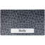 Personalized Pet Bowl Placemat, Feeding Mat For Dog & Cat - Absorbent Material & Waterproof Backing-70503840-70503973
