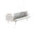71.7-Inch Beige Teddy Fleece Sofa Bed-1437534037
