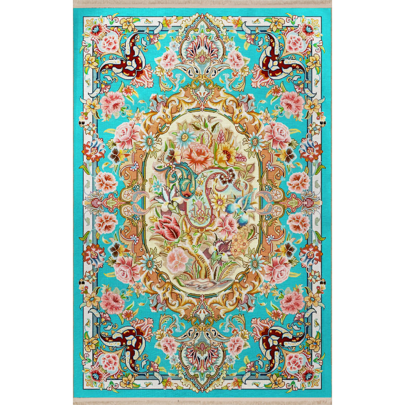 Tapis intérieur / extérieur rectangulaire Christapher, Rectangle 3 pi 3 po x 8 pi 2 po