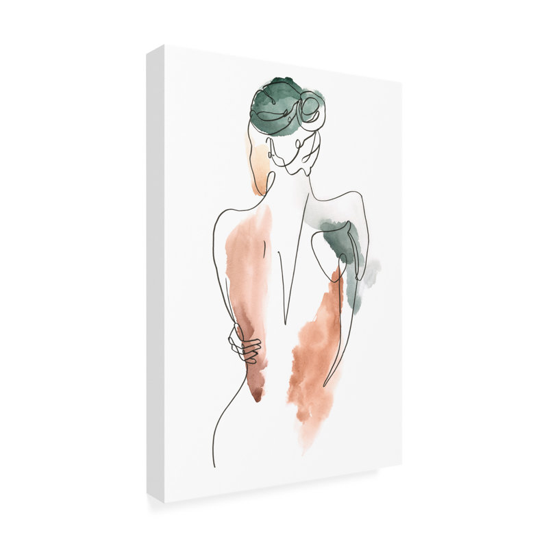 Art sur toile bolologique Lor Muller Femme 2, H 19 po x l 12 po