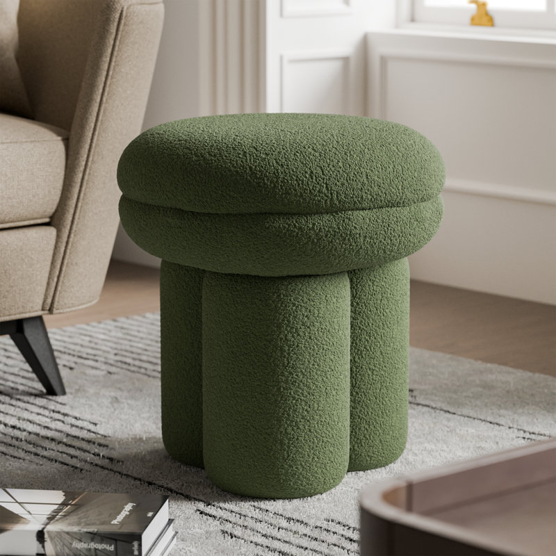 Sullen Accent Stool, Green