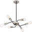 Lustre linéaire moderne 6 lumières Spoutnik-801728613