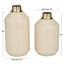 Vase en fer Cole and Grey-747283042