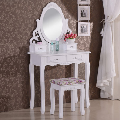 Galewood Dressing Table with Mirror