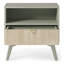 Alcesta  53.9cm W Manufactured Wood Bedside Table-378554753