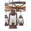 Rustic Lodge 6 - Light Chandelier