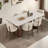 Rectangular home creative dining table-111119665