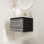 Ensemble de meuble-lavabo simple 24 po avec céramique
