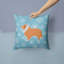Coussin intérieur/extérieur en flocons d’hiver-32011164