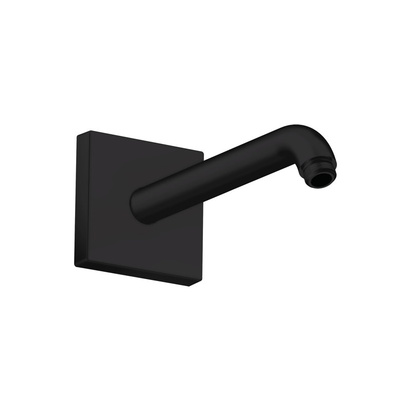 AXOR ShowerSolutions Square 9-Inch Showerarm, Matte Black
