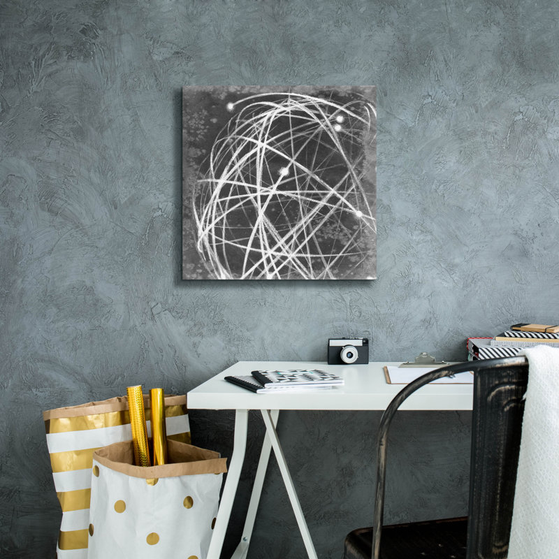 «Interstellar 2» par Ethan Harper, art mural sur toile, H 18 po x l 18 po