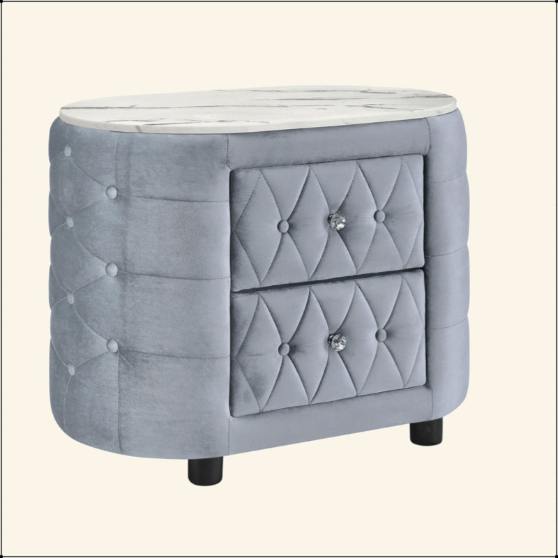 Mobilier de chambre à coucher 1pc, Gris
