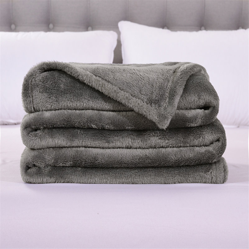 Couverture, Très grand, Gris