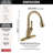 Leland Touch2O Kitchen Faucet with Touchless Technology-96862341