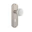 Deco Plate with Decorative Keyhole and Waldorf White Milk Knob-1615226014