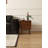Solid Oak Nightstand-Brown Oak-2 Drawer-768444501
