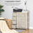 Vertical Metal Dresser With 7 Drawers