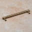 Antique Brass Diamond Textured T-Bar Handles-128949568
