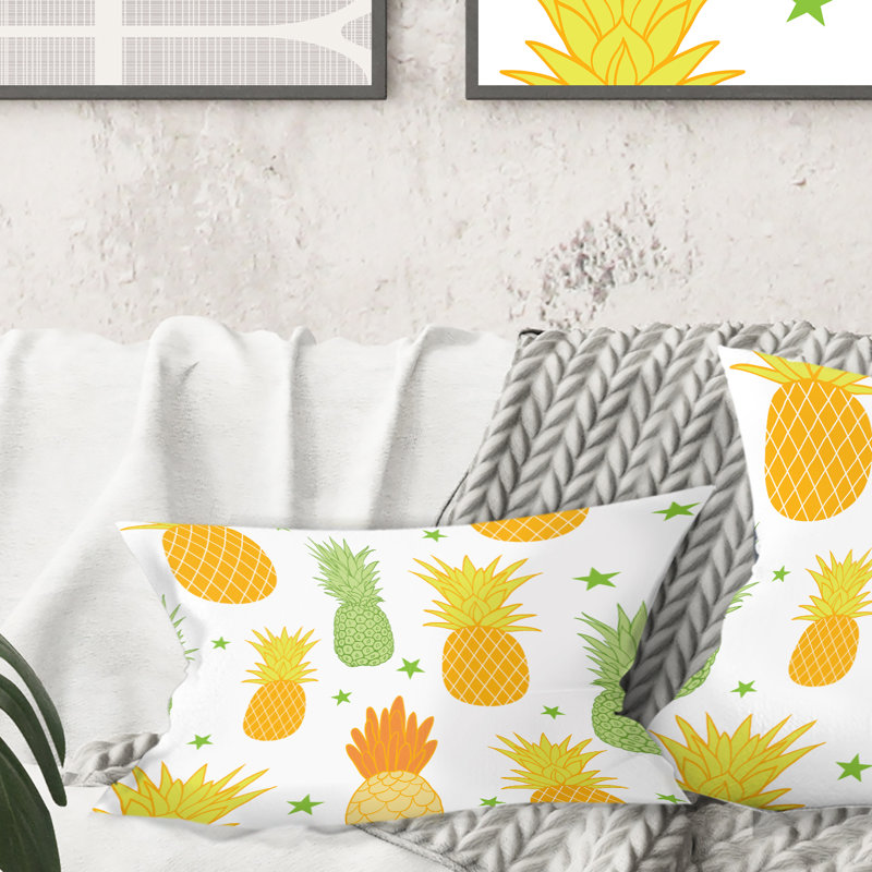 Coussin lombaire bliss ii ananas summer