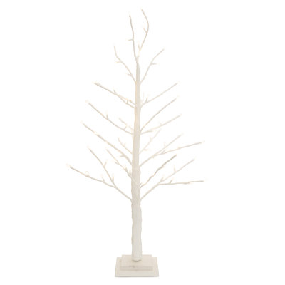 LED Glittered Twig Tree