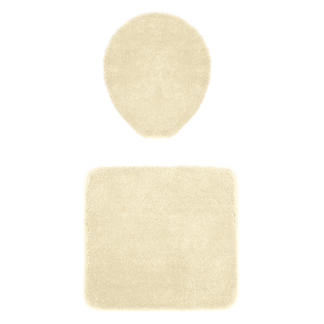 Wayfair Basics Badematten-Set Farbe: Natur