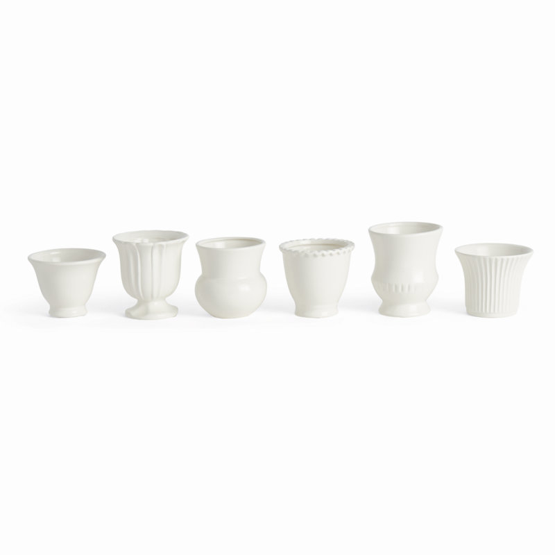 MINI CACHEPOTS SENORA, ENSEMBLE DE 6