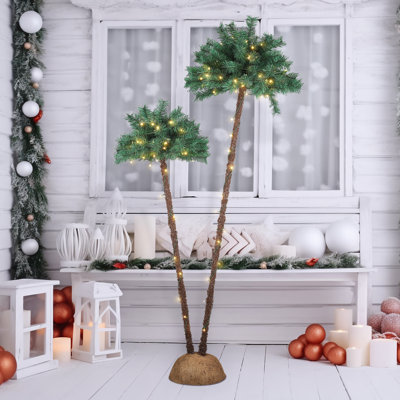 72' Lighted Fir Christmas Tree