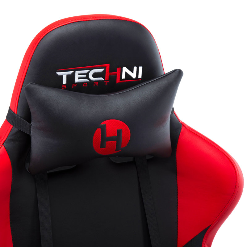 Fauteuil de jeu Techni Sport Office-Pc, Rouge