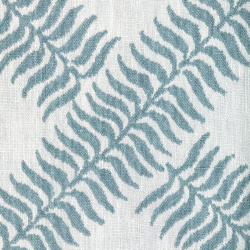 Garden Trellis Weave Fabric, Sky