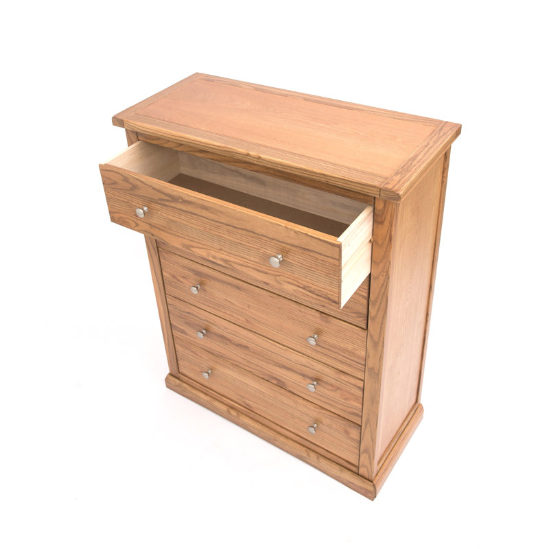 Ardennes 90 cm W Chest of 5 Drawers