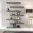 Floating Glass Panel Bookcase