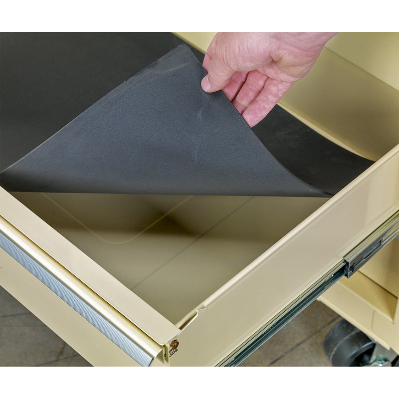 Metal Single Storage Cabinet ( 49.5" H x 70" W x 45" D ), Cream