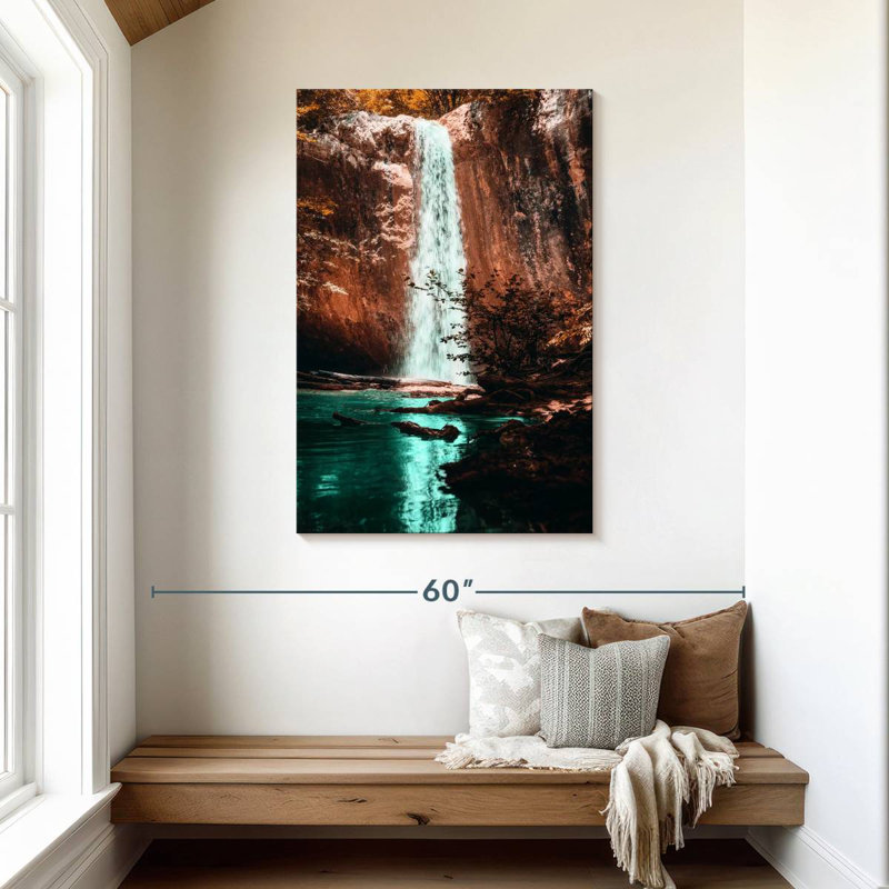 Kerrick Fiery Waterfall, H 45 po x l 30 po