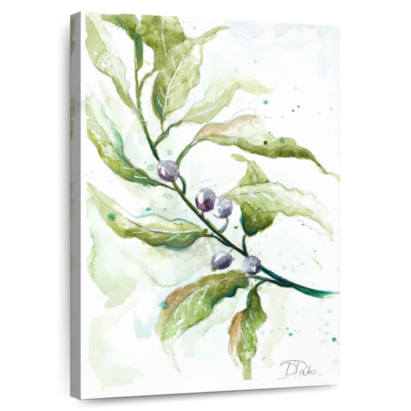 Harnek Branches To The Wind I, H 45 po x l 30 po