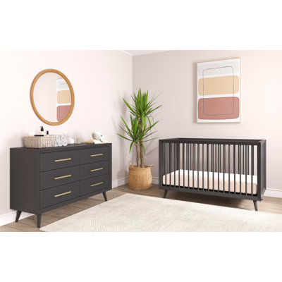Cranbrook Convertible 2 -Piece Nursery Furniture Set