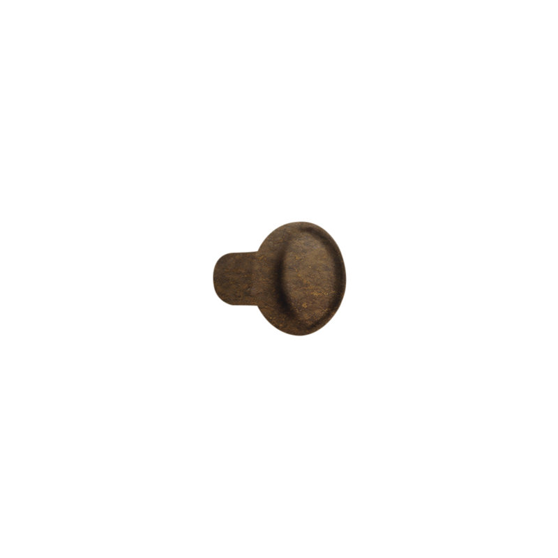 Bronze Mushroom Knob, Silicon Bronze Rust
