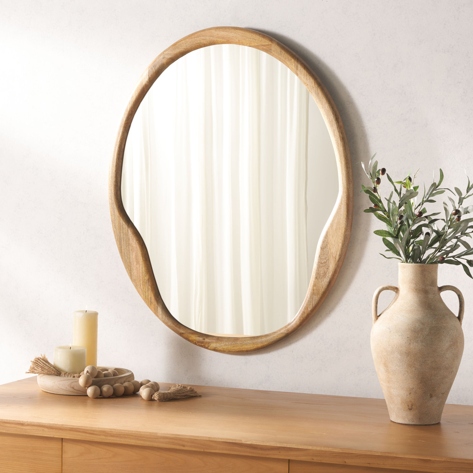 Danes Oval Wall Mirror