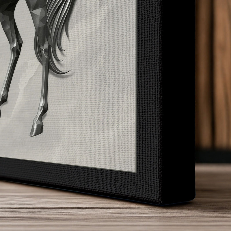 Pegasus Classical - Wrapped Canvas, 24x16 - 61.0 x 40.6 cm, Black Border