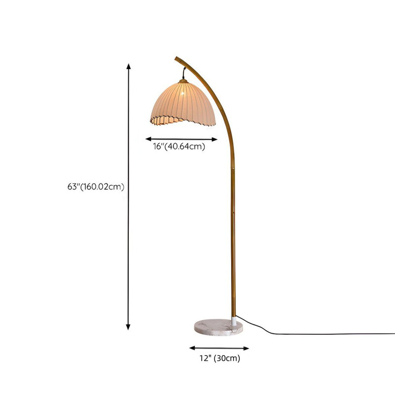 Tomecka 63'' Arched Floor Lamp | Modern Home Lighting