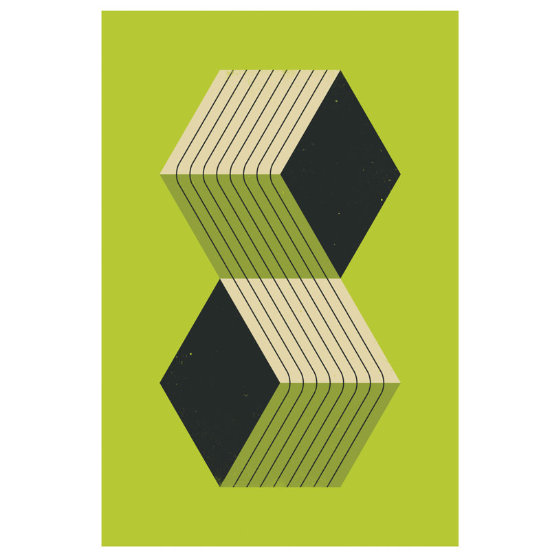 Cubes VIII - Wrapped Canvas Print, 66.04 cm H x 45.72 cm W x 1.91 cm D