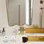  Miroir de salle de bain Modern Cadre en acier inoxydable-132386806-116583717