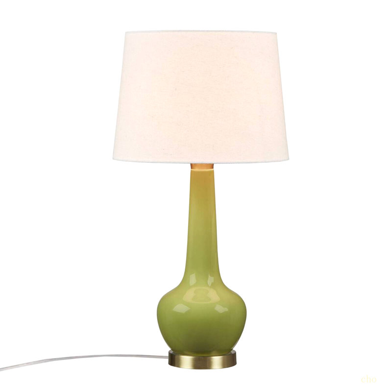Lampe de table en céramique Genie, Vert