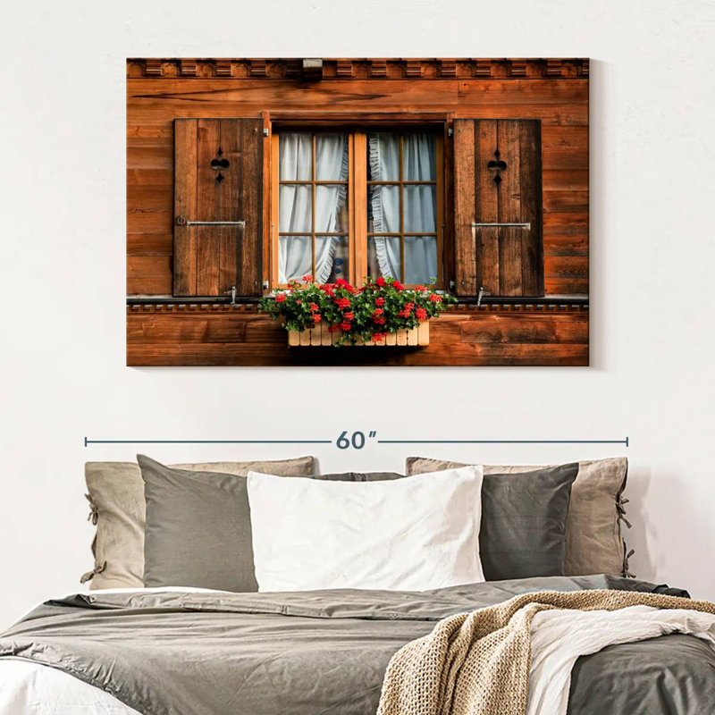 Lilie House Window, 34" H x 51" W