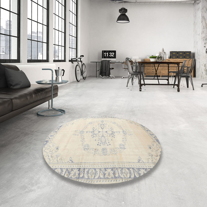 Hemlen Indoor Rug, Round 4'