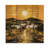 Mexican Village At Sunset - Desert Landscape Wood Wall Art On Natural Pine Wood-827935949