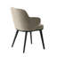 Foyer Upholstered Armchair with Wooden Base-483787170-506373472
